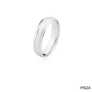 ALIANÇA M52A PRATA