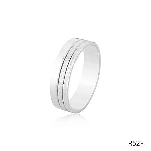 ALIANÇA R52F PRATA