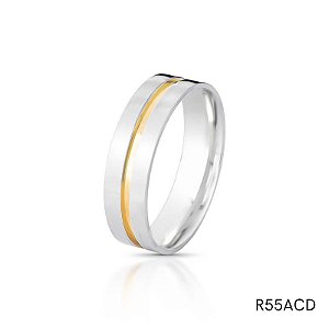 ALIANÇA R55CA PRATA