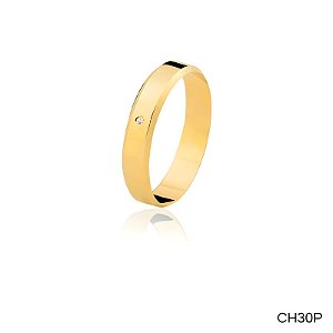 ALIANÇA CH30 18K