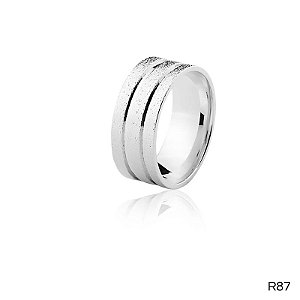 ALIANÇA R87 PRATA