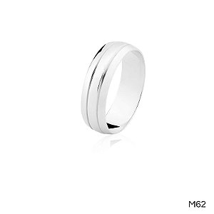 ALIANÇA M62 PRATA