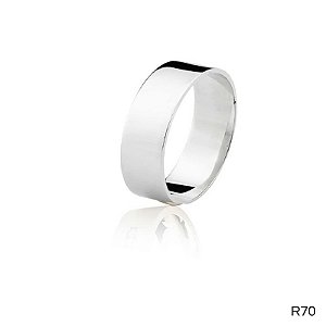 ALIANÇA R716 PRATA