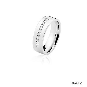 ALIANÇA R6A12 PRATA