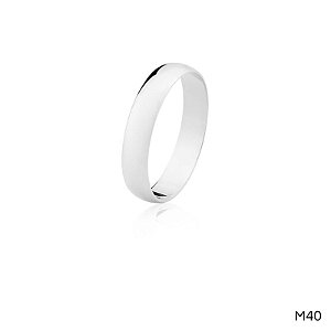 ALIANÇA M40 PRATA