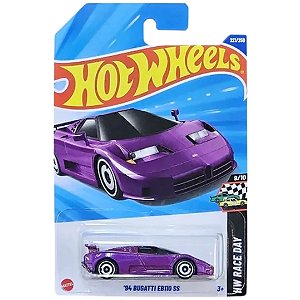 Hot Wheels BUGATTI EB110 SS Roxo Mattel JBB36