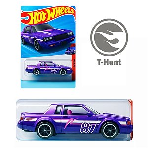 Hot Wheels 87 Buick Regal GNX Roxo JJM00 Treasure Hunt TH Mattel