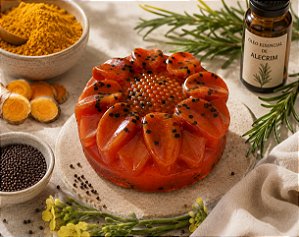 Sabonete Esfoliação Natural Cúrcuma+Semente de Colza