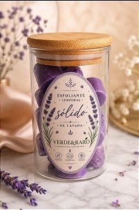 Esfoliante Sólido de Lavanda Verde&Raro