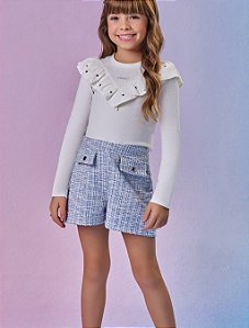 Conjunto de shorts e blusa