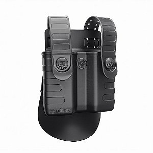 Porta Carregador Duplo Tab Lock - Paddle