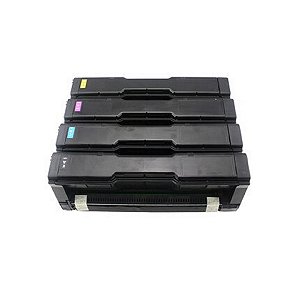 Kit de Cartucho de Toner Ricoh SPC232 SPC242 C310 KCMY - Compatível