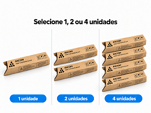 Cartucho de Toner Ricoh SPC820 SPC821 - 20k - Original