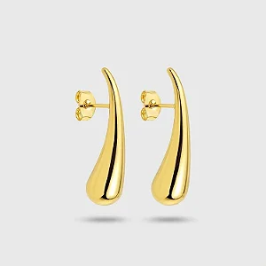 BRINCO GOTA EARHOOK Preço regular BANHADO OURO