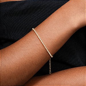 Pulseira Riviera Banhada Ouro