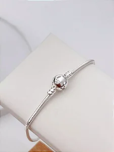 Pulseira Insp. Life Fecho Mickey Cravejdo - 19 cm