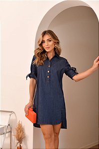 Vestido Chemise Denim Verônica