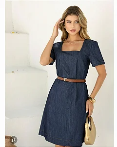 Vestido Denim Cecília