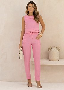 Conjunto Camila Rosa