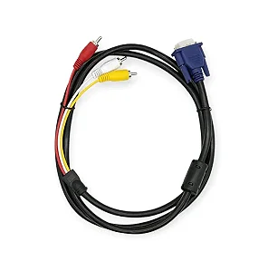 Cabo Conversor Vga P/ 3 Rca 1.5M - Knup Kp-Yp5027