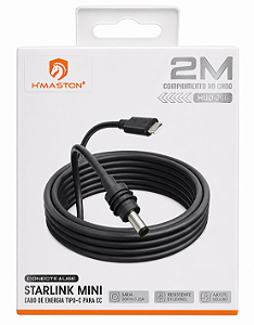 Cabo Starlink Mini Dc P/ Tipo C 2M Hmaston Mud-2M