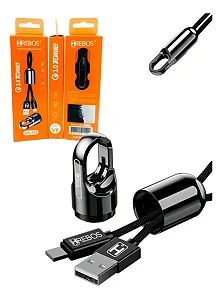 Cabo Tipo C Hrebos Chaveiro Turbo 30Cm Hs194
