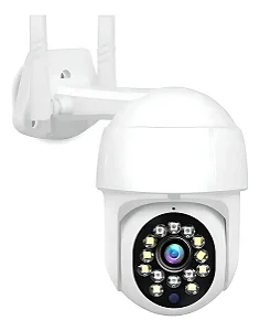Camera Inteligente Smart Wifi 01 Lente Kap-S381b - Kapbom