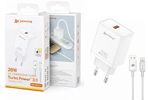 Carregador Iphone Usb-A Peining 20W Turbo 3.0 Qc16-2