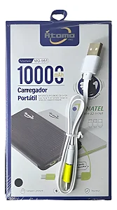 Carregador Portatil 10.000Mah Atomo Mo-951