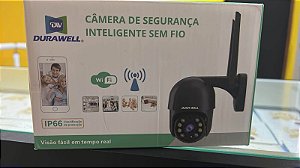 Camera Inteligente Smart Wifi Externa Jt-8176-B (Preta) - Durawell