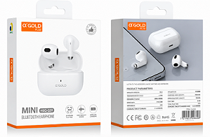 Fone De Ouvido Sem Fio Tws Mini Agold Fn-Ba28