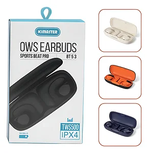 Fone Sem Fio Bluetooth Tws Similar Conducao Ossea - Kimaster Tws-500
