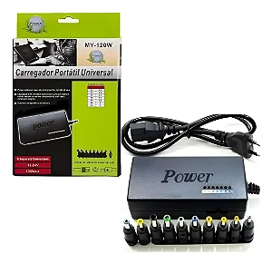 Fonte Universal Notebook 12-24V 120W 08 Conectores