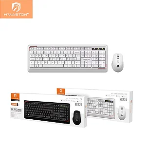 Kit Teclado E Mouse Sem Fio Conforto Multimidia Hmaston Kb824
