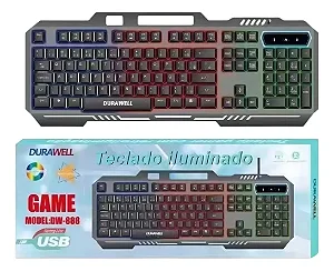 Teclado Usb Gamer Retroiluminado Dw-888 - Durawell