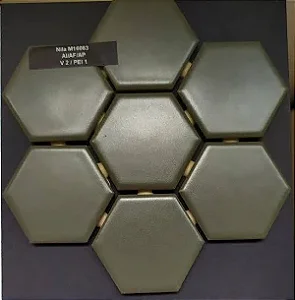 Pastilha Atlas Hexagonal Nila 5 x 5 caixa 1,09 m²