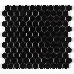 Pastilha Atlas Hexagonal Preto 2,5 x 2,5 caixa 1,43 m²