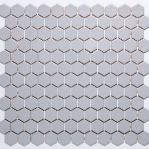 Pastilha Atlas Hexagonal Inox 2,5 x 2,5 caixa 1,43 m²