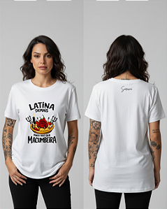 Camiseta Latina e Macumbeira