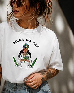 Camiseta Filha do Axé