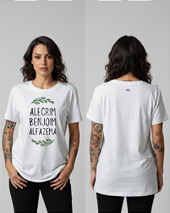 Camiseta Alecrim Benjoim e Alfazema