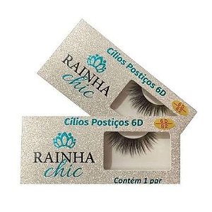 Cílios Postiços 6D Rainha Chic