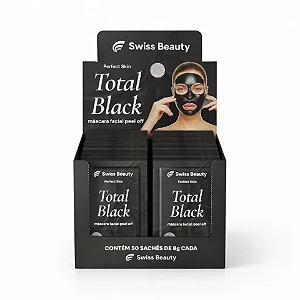 Máscara Facial Peel Off Total Black Sache