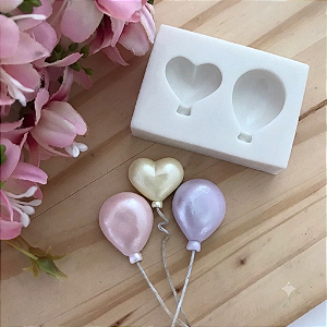 MOLDE DE SILICONE MINI BALÕES 017