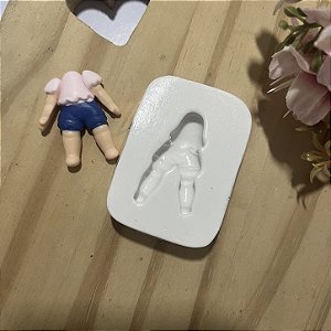 Molde de Silicone Aplique de Short 036