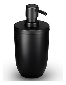 Dispenser Porta Sabonete Líquido 500ml Pia Banheiro Arthi Preto