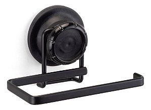 Porta Papel Higiênico Black Sucção 2602 - Arthi Cor Preto