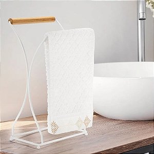 Porta Toalha Lavabo Rosto Suporte Pia Eco Design ~ Arthi White