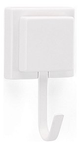 Gancho Cabideiro Para Banheiro em Aço Branco 3M Piatina Multiuso Lavabo Arthi