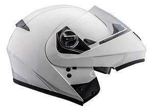 Capacete Articulado Branco ~ Peels Urban Classic Robocop Urb2